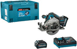 Makita hs012gd201 | 40 V maximum | scie circulaire à batterie | 165 mm | Batterie 2 x 2,5 Ah + chargeur rapide | dans mbox hs012gd201