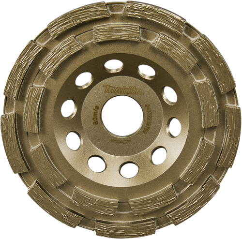Accessoires Makita meule à boisseau makita | diamant | segmenté | 125mm-d-80606