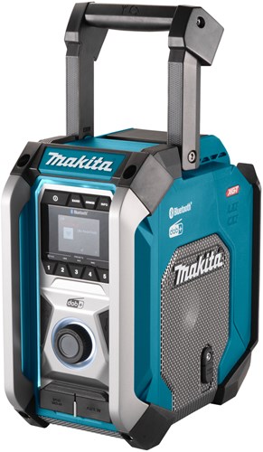 Makita mr007gz | radio de chantier | fm dab dab+ bluetooth | 12 V, 18 V et 40 V | sans piles ni chargeur | dans la boîte - mr007gz