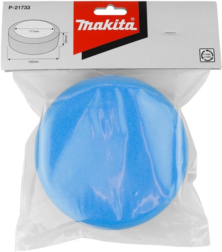 Accessoires Makita disque de polissage bleu - p-21733