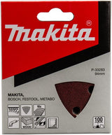 Makita accessoires feuille abrasive 3-k k100 rouge v. - p-33283