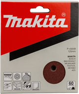 Makita accessoires disque de ponçage k60 125 rouge v. - p-43549