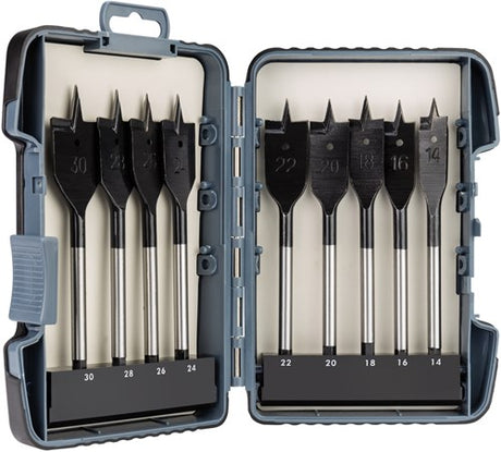 Makita accessoires jeu de perceuses rapides 9 pièces 1 4 - p-80802 - p-80802