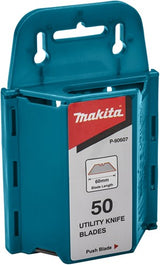 Accessoires Makita p-90607 | lames de rechange | pour couteau pliant p-90582 | 50 pièces - p-90607