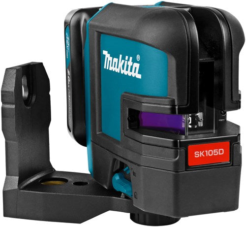 Makita sk105dz laser à lignes croisées rouge sans piles ni chargeur, en boîte avec sac - sk105dz
