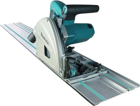 Scie plongeante Makita sp6000j1x2 | 2 rails de guidage + pièces de liaison | 1300w 165mm - sp6000j1x2