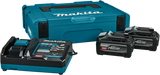 Makita1911b9-4 | Kit de démarrage xgt 40v max dans mbox1 (2x batterie 4,0ah bl4040f + chargeur rapide dc40ra) - 1911b9-4