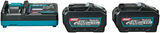 Kit de démarrage de batterie Makita xgt dc40ra 2xbl4050f