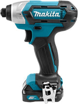 Makita td110dsaj clé à chocs 10,8 v batterie 2,0 ah (2 pcs), chargeur, mallette - td110dsaj