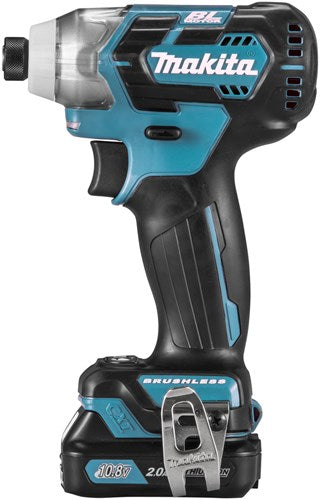 Makita TD111DSaj Clé à chocs 10,8 V Batterie 2,0 Ah (2 pièces), chargeur, MBox
