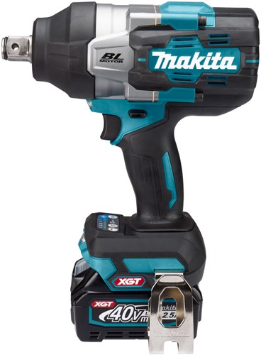 Makita tw001gd201 | 40 V maximum | clé à chocs | corps | Batterie 2,5 Ah (2 pièces) + chargeur rapide | dans mbox-tw001gd201