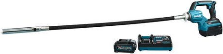 Vibrateur à béton Makita vr003gm101 | 40 V maximum | 1200mm | Batterie 4,0 Ah + chargeur rapide | dans la boîte vr003gm101