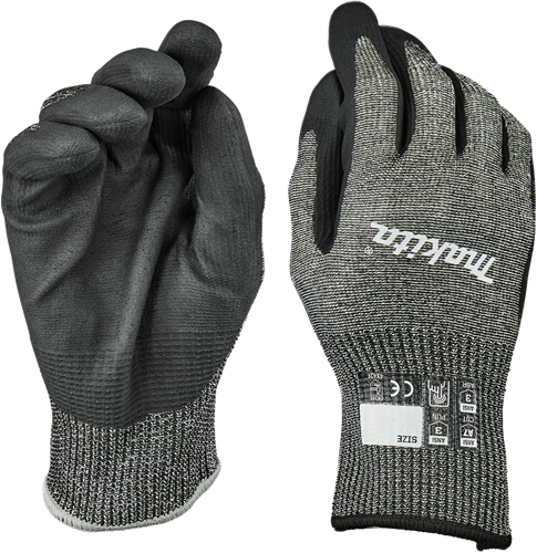 Gant de travail Makita | résistant aux coupures | taille l 9 - p-84729