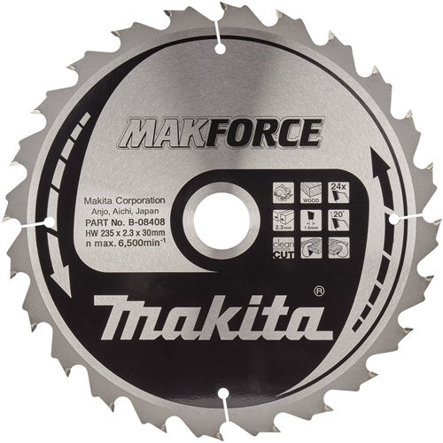 Makita scie à bois 235x30x24t 20g - b-08408
