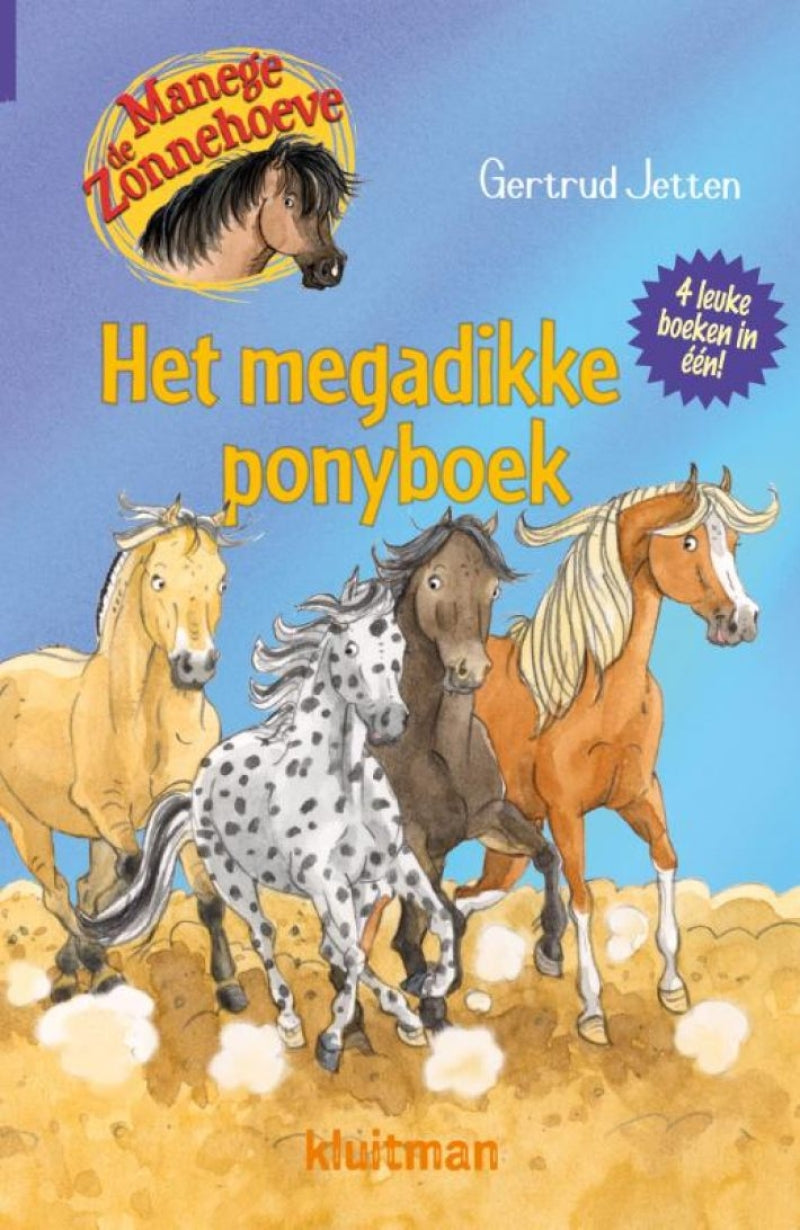 Kluitman Riding School De Zonnehoeve - le livre de poneys méga épais