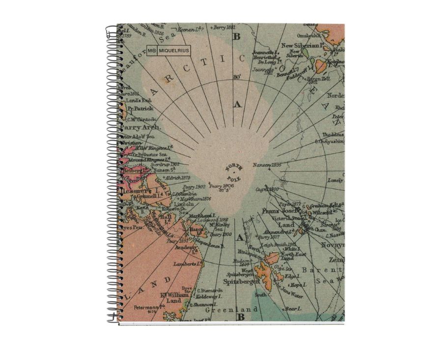 Miquelrius Notebook - Map - A4 Checkered - 80 pages