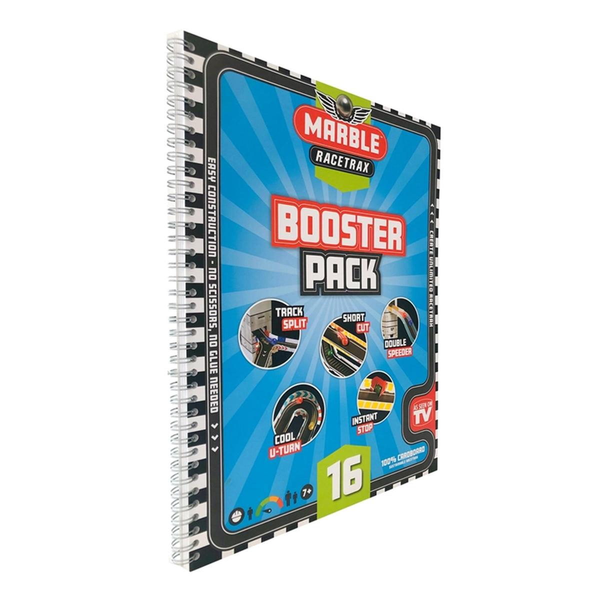 Marble racetrax set de base 16 feuilles 3m