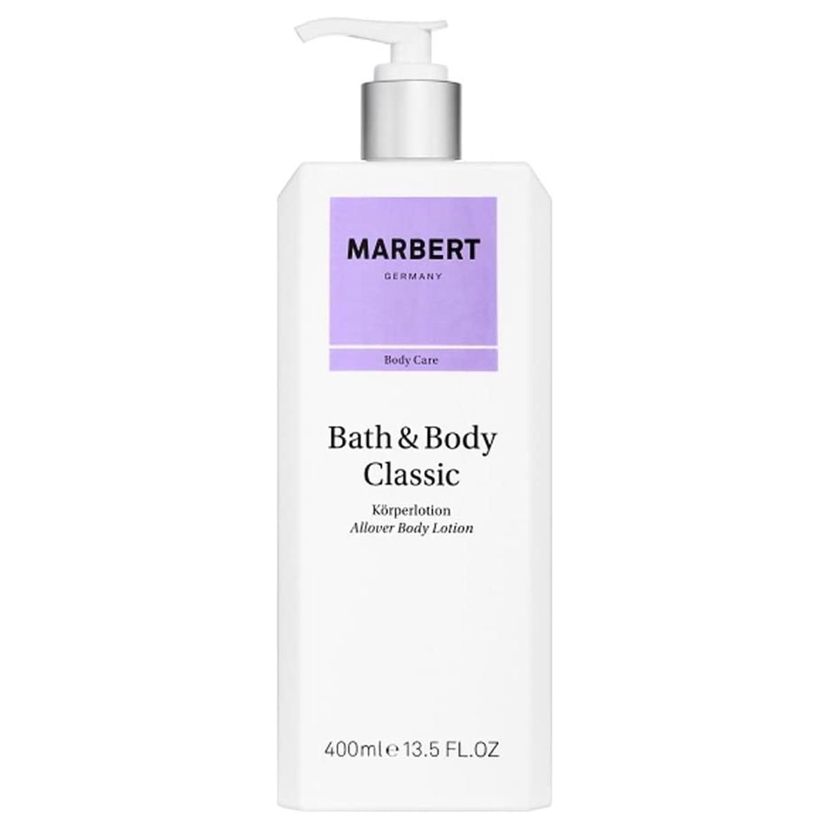 Marbert femme bain corps classique lotion pour le corps 400ml dames