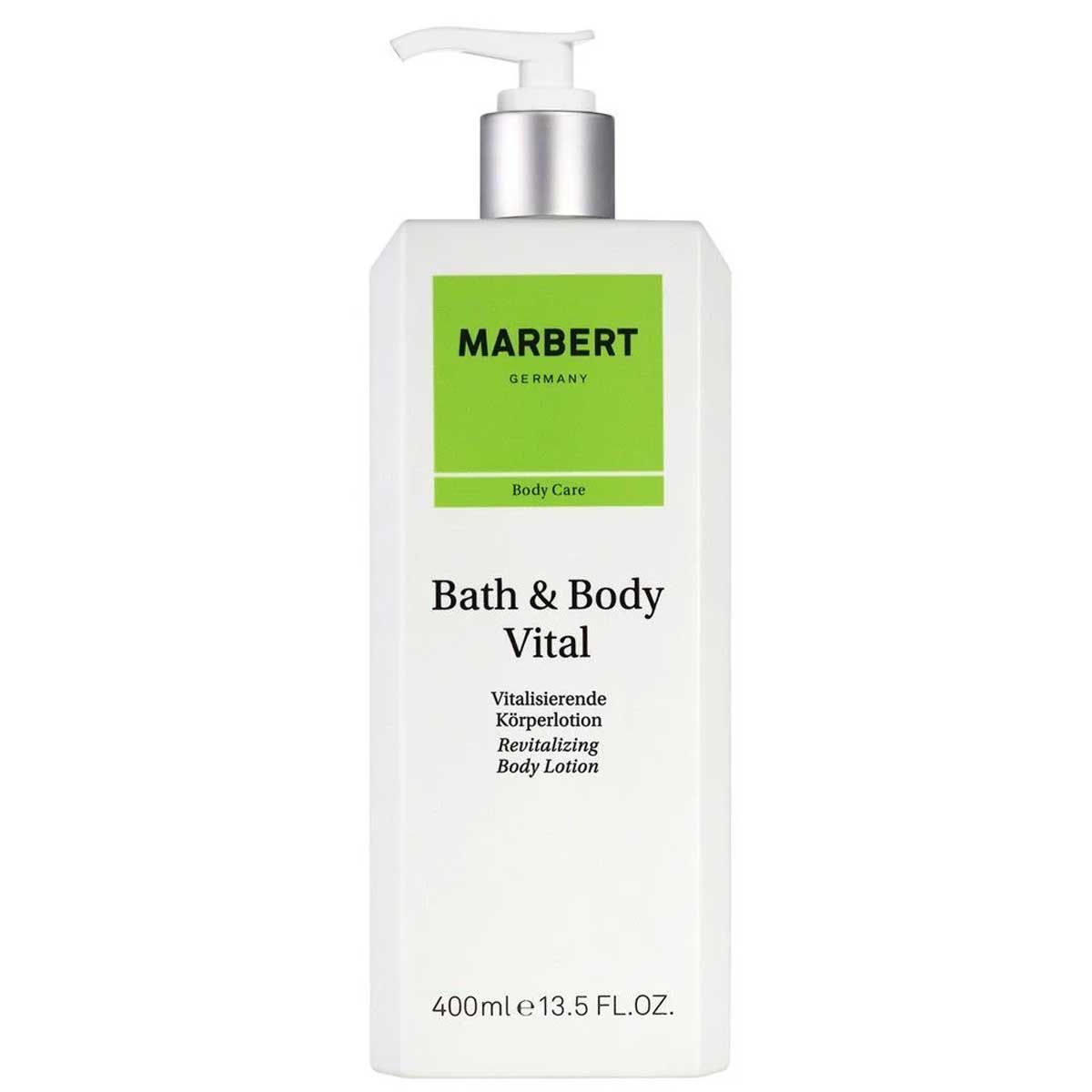Marbert femme bain corps vital lotion pour le corps 400ml dames