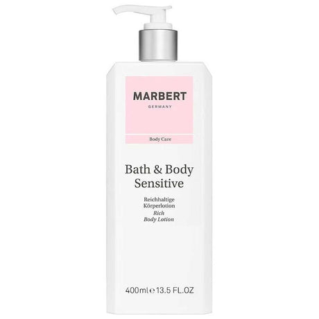 Marbert femme bain corps sensible lotion pour le corps 400ml dames