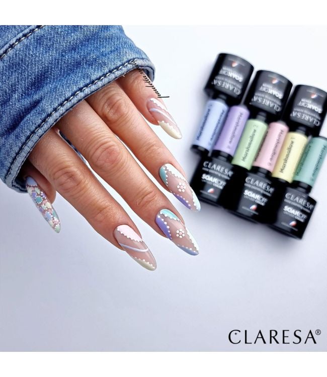 Claresa Vernis Gel UV LED 5 ml Marsh Mallow 1
