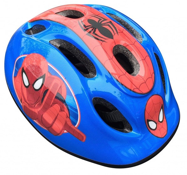 Marvel Spider-Man bicycle helmet adjustable blue red size 52-56 cm (s)