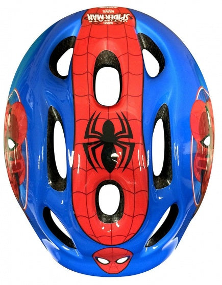 Marvel Spider-Man bicycle helmet adjustable blue red size 52-56 cm (s)