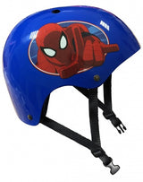 Marvel Spider-Man Skate Helmet Blå rød størrelse 54 60 cm