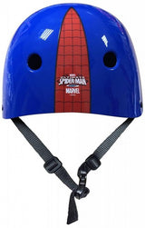 Marvel Spider-Man Skate Helmet Blå rød størrelse 54 60 cm