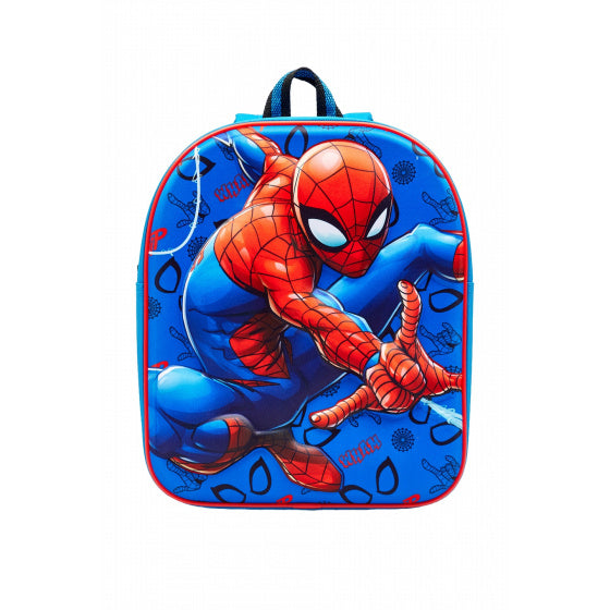 Marvel Spider-Man 3D sac à dos 30 x 25 garçons bleu