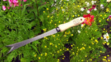 The white products bouchon de pissenlit bio manche en frêne 14cm stardewitstar
