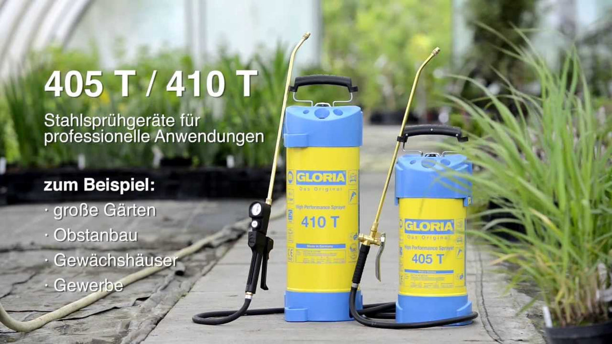 Pulvérisateur à pression Gloria 405t galvanisé à chaud 5 litres