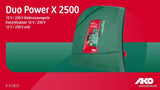 Ako producten duo power x2500 combi schrikdraadapparaat 230v 12v