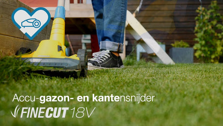 Tondeuse à gazon compacte Gloria finecut 18v