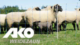 Ako products poteau de remplacement pour filet à moutons titan double broche 90cm