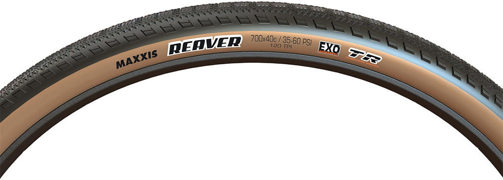 Pneu pliable Maxxis Reaver Tanwall 28 exo tr