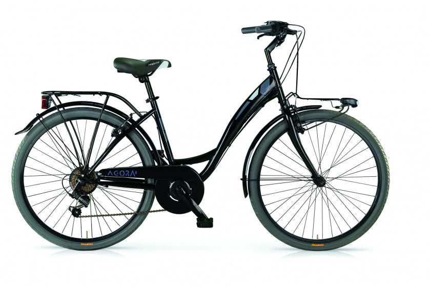 MBM AGORA 26 pouces 43 cm dames 6V V-freins noir