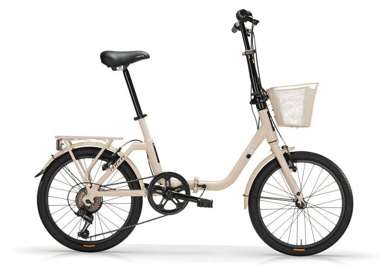 MBM Kangaroo 20 pouces 35 cm Unisexe 6V Brakes V-Brakes Creme