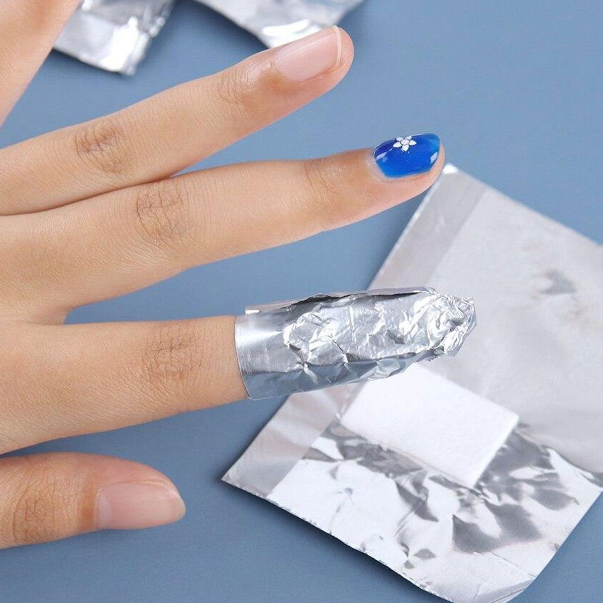 Sibel cloue des feuilles de papier d'aluminium avec une éponge synthétique 50 pcs.