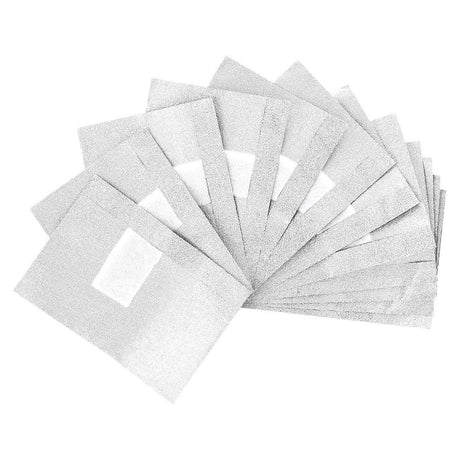 Pré-clouer des feuilles de papier d'aluminium avec une éponge 100 pcs.