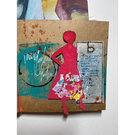 Ranger Ink Ranger • Les panneaux de particules média Dina Wakley façonnent les femmes