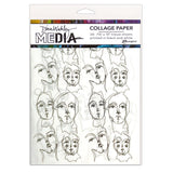 Ranger Ink Ranger • Dina Wakley Media Collage Papier Doodles d'église