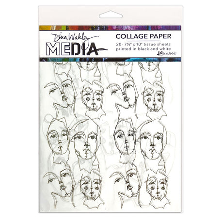 Ranger Ink Ranger • Dina Wakley Media Collage Papier Doodles d'église