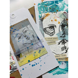 Ranger Ink Ranger • Dina Wakley Media Collage Papier Doodles d'église