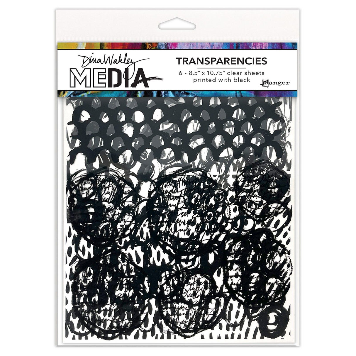 Ranger Ink Ranger • Ensemble de jeu de motifs de transparents multimédias Dina Wakley1