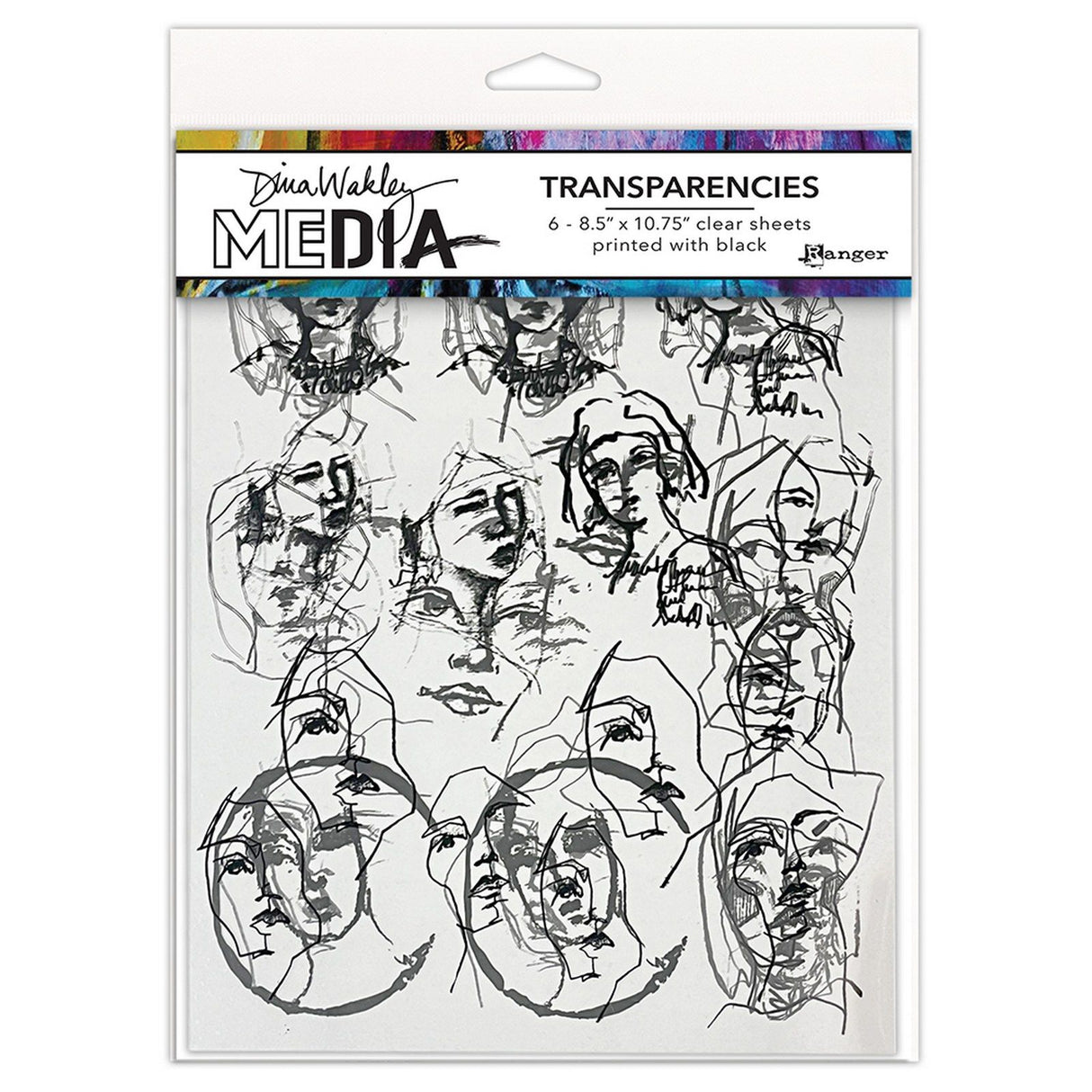 Ranger Ink Ranger • Dina Wakley Media Transparents Tinies Set 1