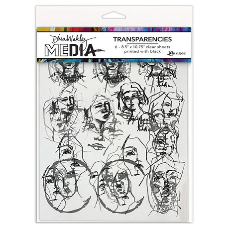 Ranger Ink Ranger • Dina Wakley Media Transparents Tinies Set 1