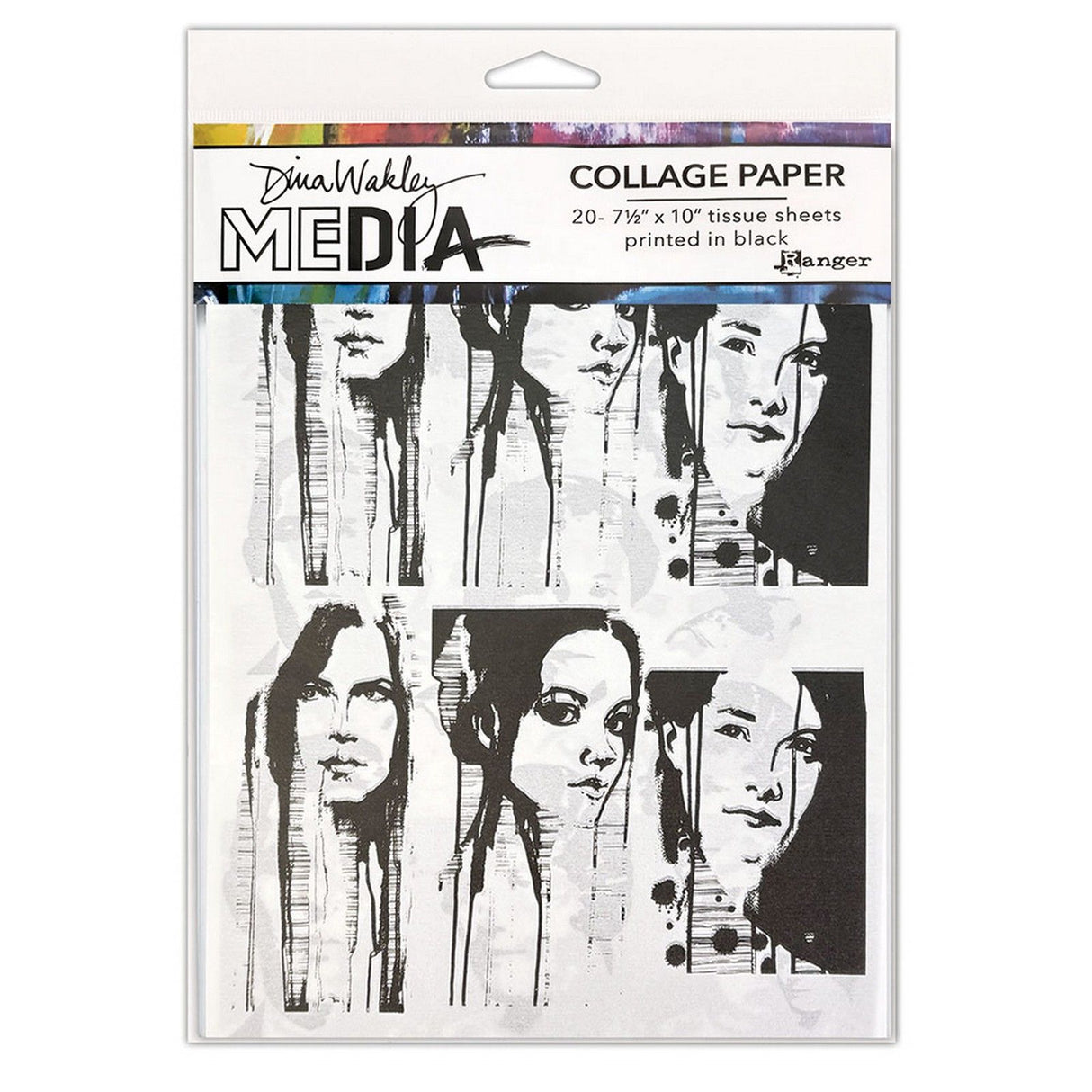 Ranger Ink Ranger • Dina Wakley Media Collage Papier Transferts de photos