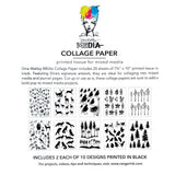 Ranger Ink Ranger • Papier de collage multimédia Dina Wakley la forêt