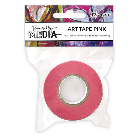 Ranger Ink Ranger • Ruban d'art médiatique Dina Wakeley rose